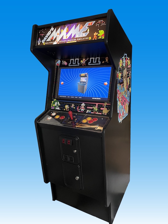 restored arcade game with graphics